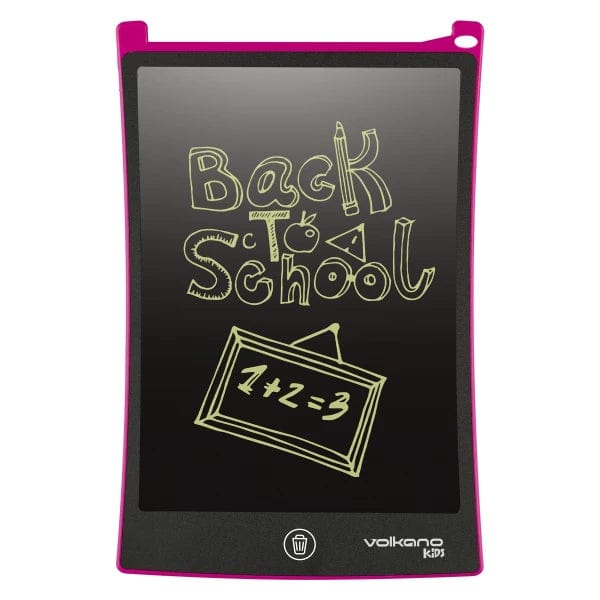 Volkano Kids Doodle Series 8.5-inch Drawing Board Pink VK-850-PK
