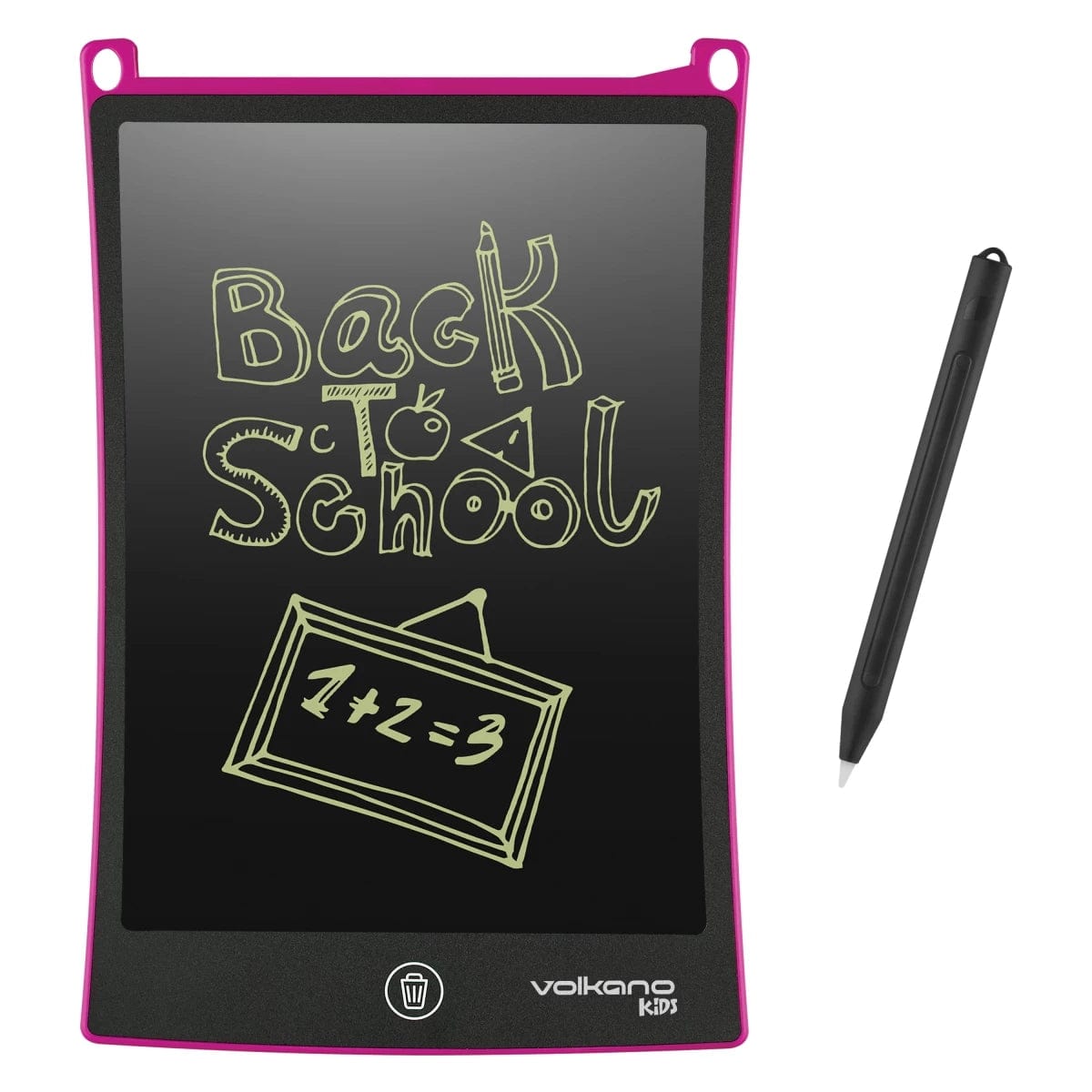 Volkano Kids Doodle Series 8.5-inch Drawing Board Pink VK-850-PK
