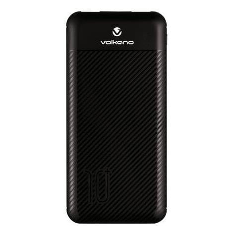 Volkano Fuel Series 10000mAh Powerbank Black VK-9014-BK(V2)