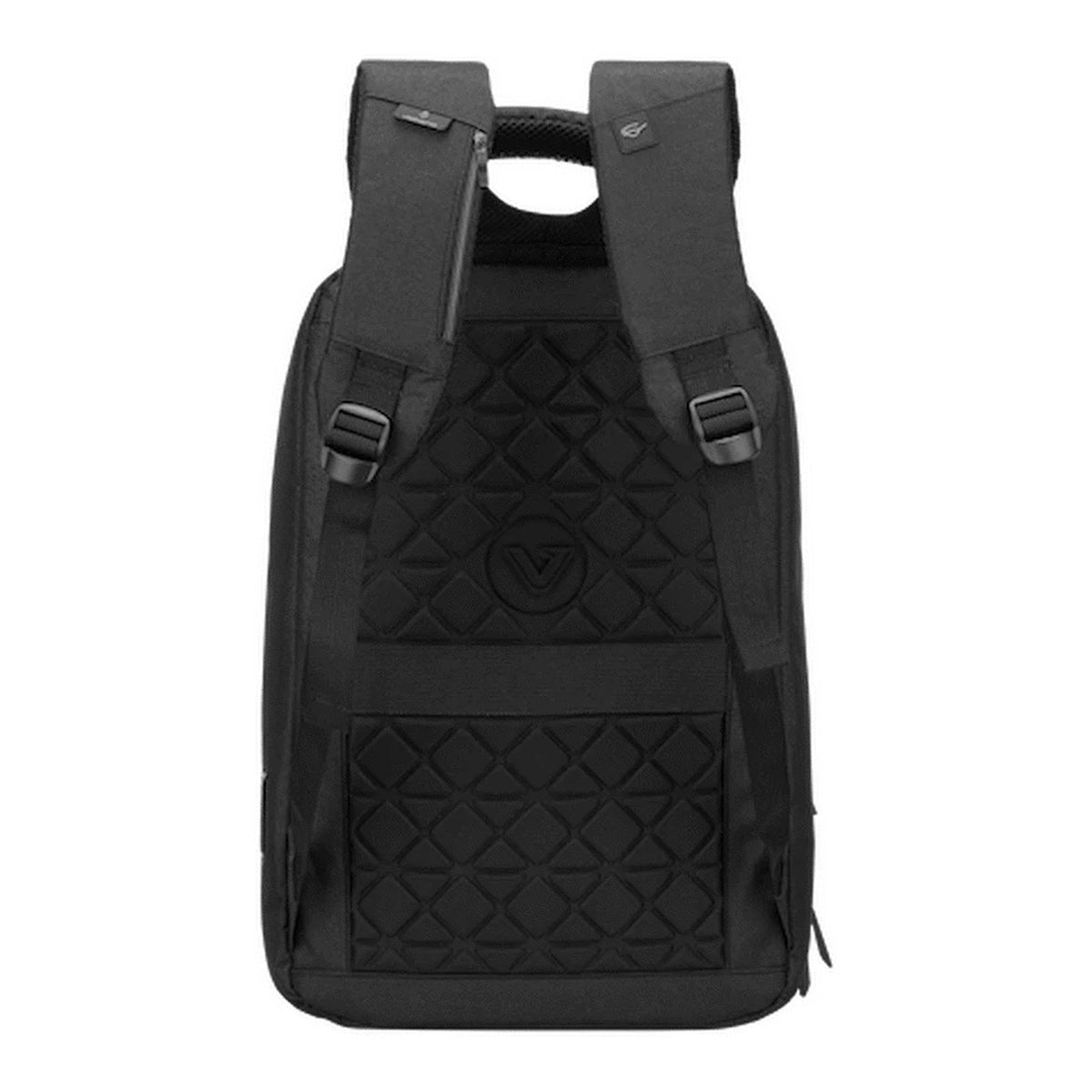 Volkano Renew 15.6-inch Notebook Backpack with USB and Type-C Charging Ports Black VK-9171-BK