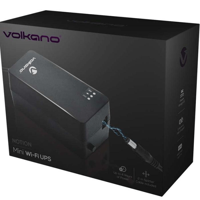 Volkano Notion Series 4400mAh Mini UPS VK-9200-BK