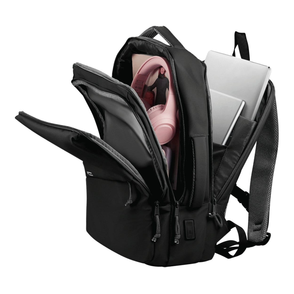 Volkano Under-Seat Traveller 15.6-inch Notebook Backpack Black VK-9300-BK