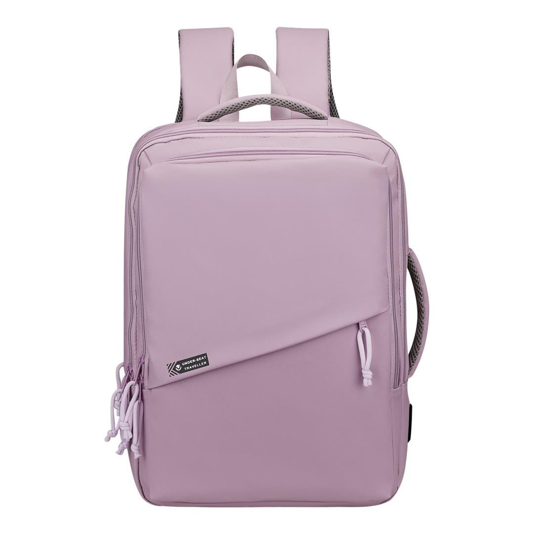 Volkano Under-Seat Traveller 15.6-inch Notebook Backpack Pastel Pink VK-9300-PP