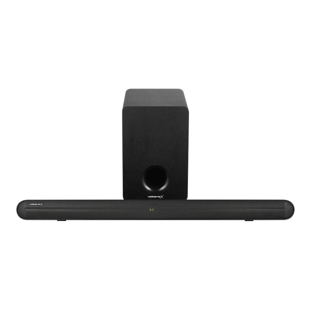 VolkanoX Hypersonic Series 100W 2.1 Bluetooth Soundbar with Subwoofer Black VKX-3905-2.1