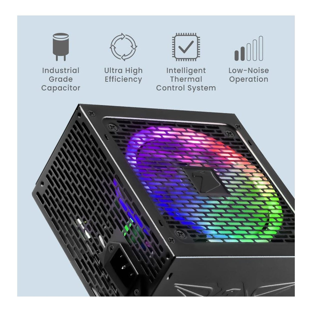 Armaggeddon Voltron D500 RGB 500W Pure Rated ATX PSU VOLTROND500RGB