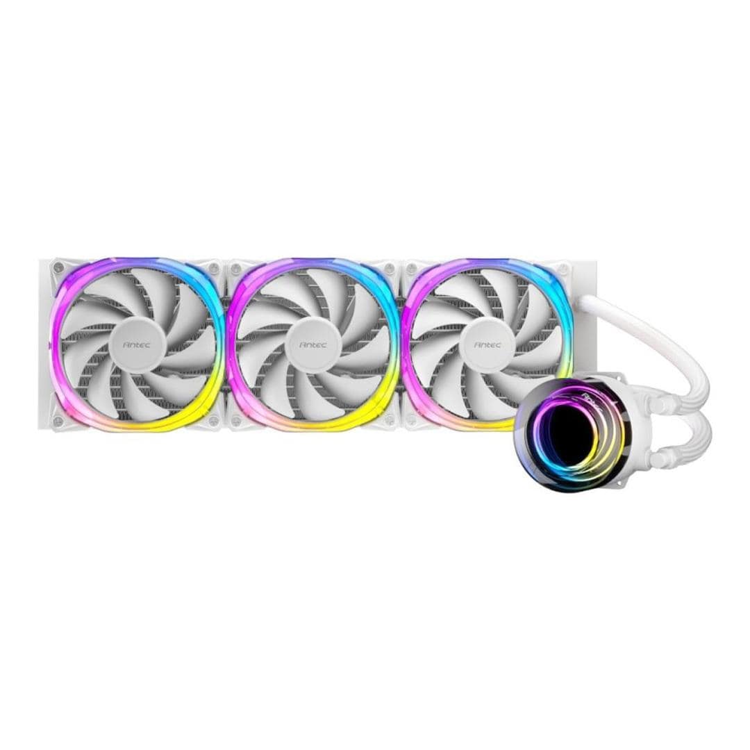 Antec Vortex 360mm ARGB Liquid CPU Cooler - White VORTEX 360 ARGB White