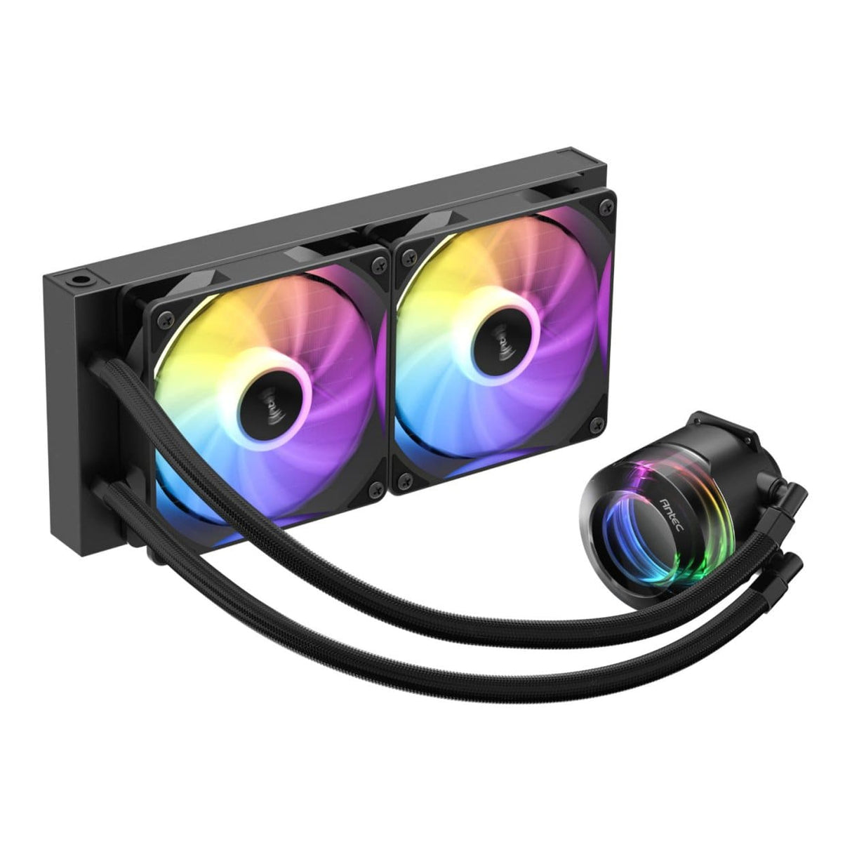Antec VORTEX LUM 240 ARGB AIO CPU Liquid Cooler Black