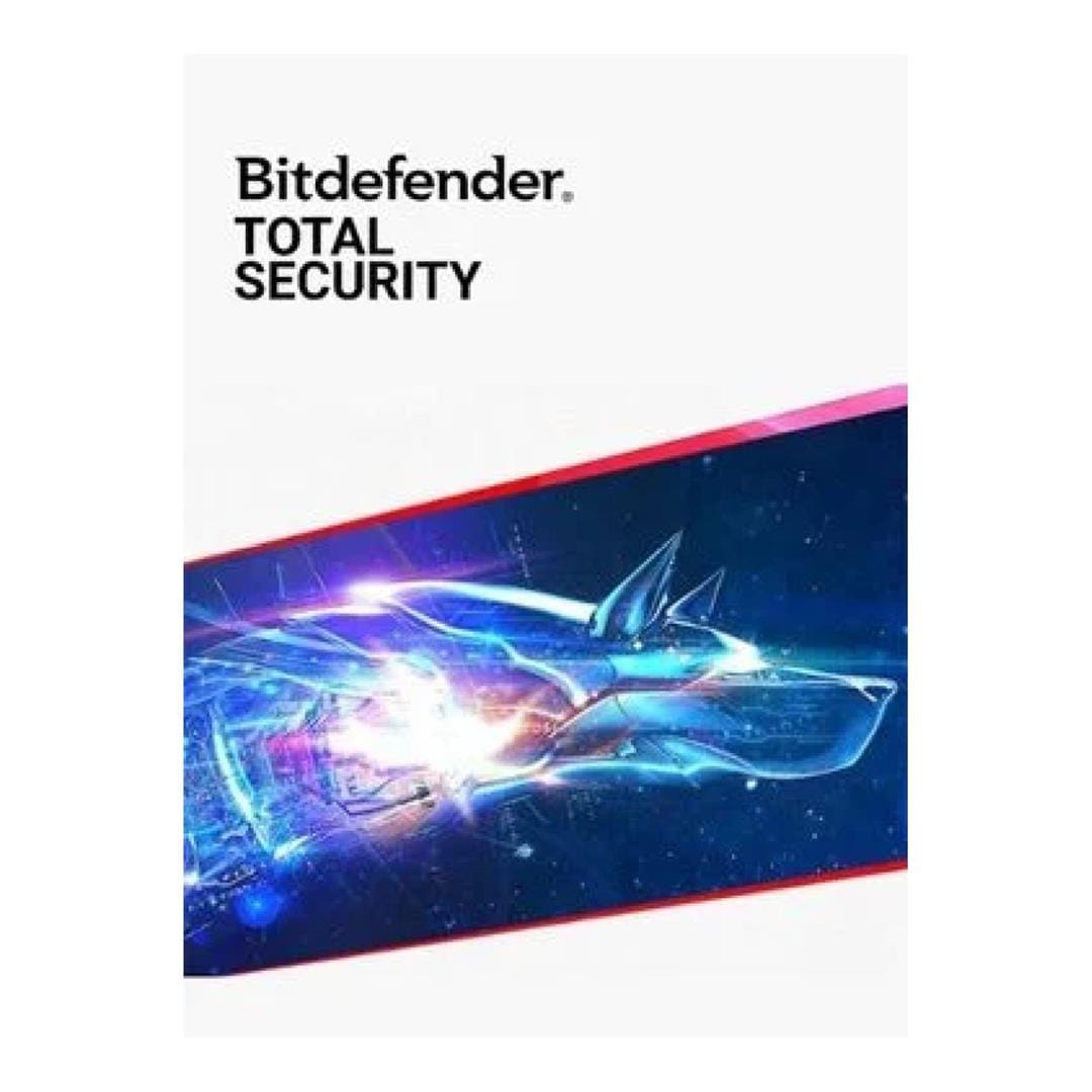Bitdefender Total Security with Premium VPN 5 Device 1-Year Subscription Download Bundle