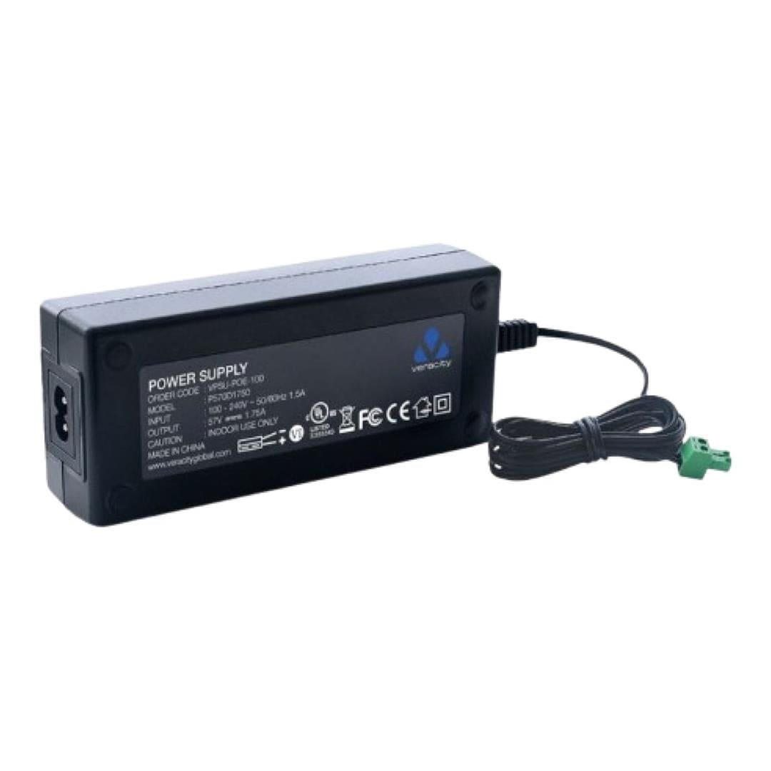 Veracity 100W PoE Power Adapter VPSU-POE-100-cc