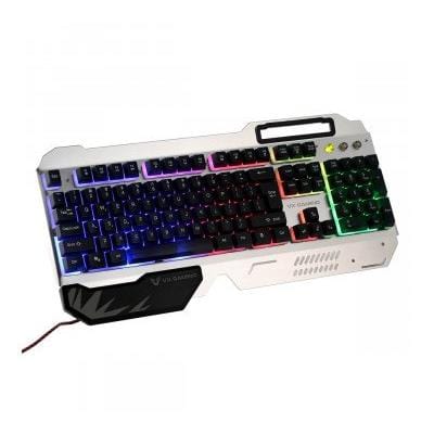 Volkano VX Gaming Combat Series Metal Keyboard and Mouse Combo VX-101-BKSL