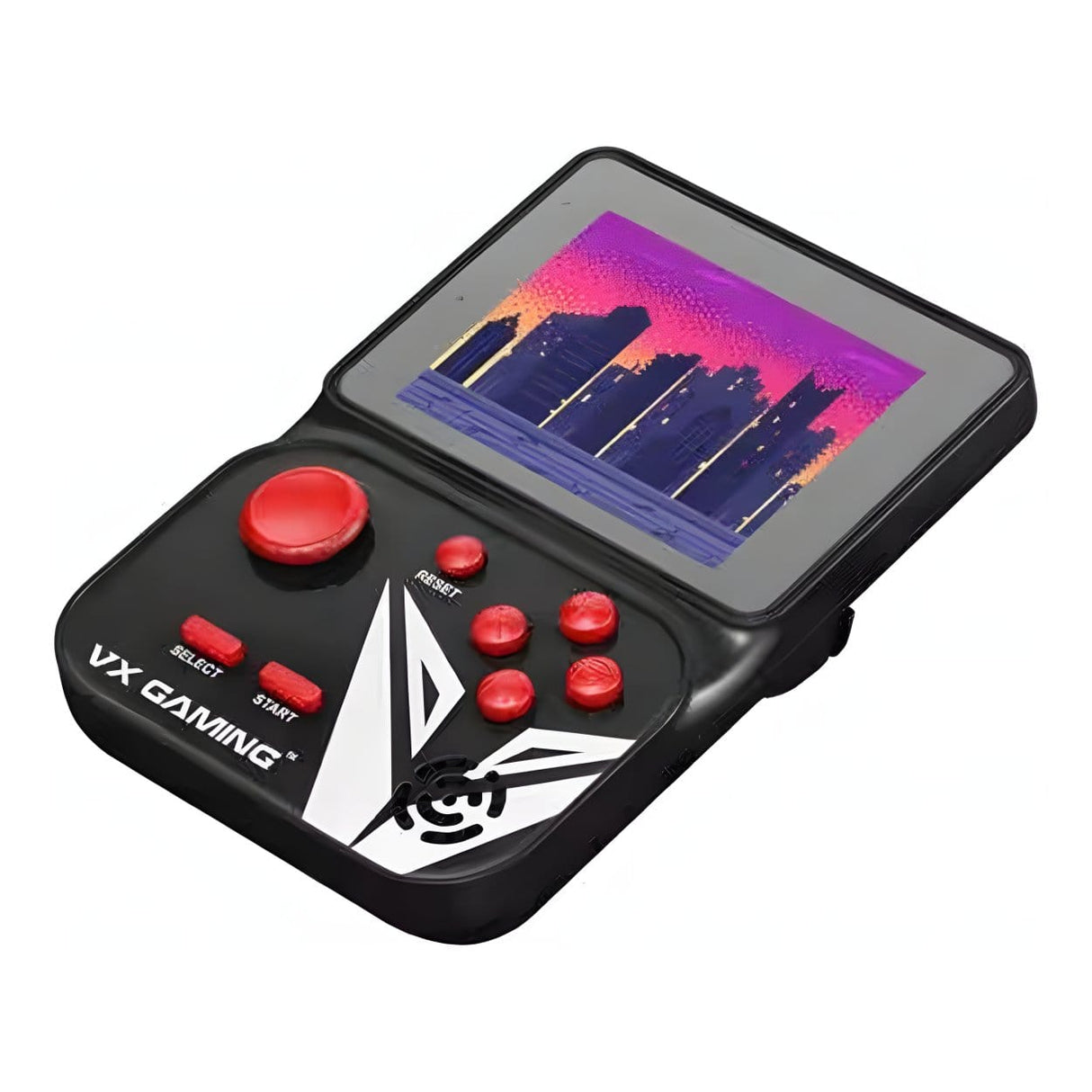 Volkano VX Gaming Nostalgia Series Handheld Retro Game Station with 4GB Micro SD Card Black VX-161-BK-CF