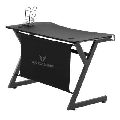 Volkano VX Gaming Balder Series Gaming Desk with RGB Lighting VX-165-BK