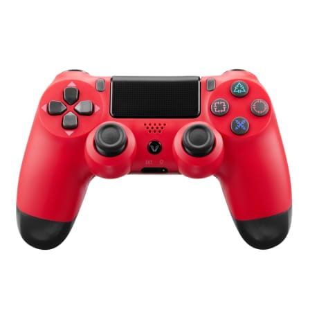 Volkano VX Gaming Precision 2.0 Series Wireless Playstation 4 Controller Red Black VX-169-RDBK