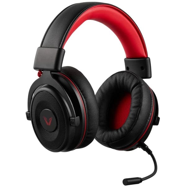Volkano VX Gaming Aviator Series Pro Gaming Headsets Black Red VX-178-BKRD