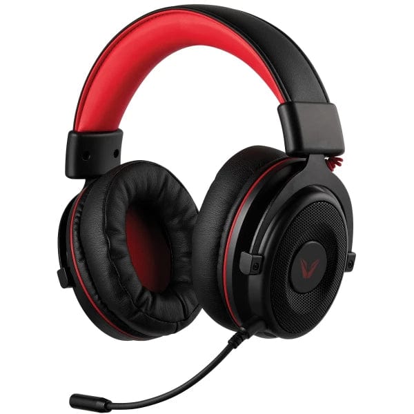Volkano VX Gaming Aviator Series Pro Gaming Headsets Black Red VX-178-BKRD