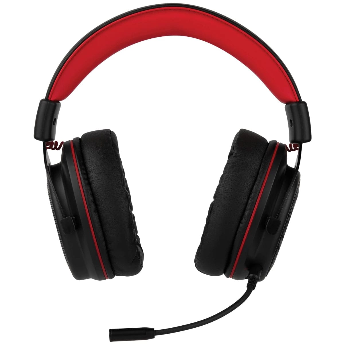 Volkano VX Gaming Aviator Series Pro Gaming Headsets Black Red VX-178-BKRD