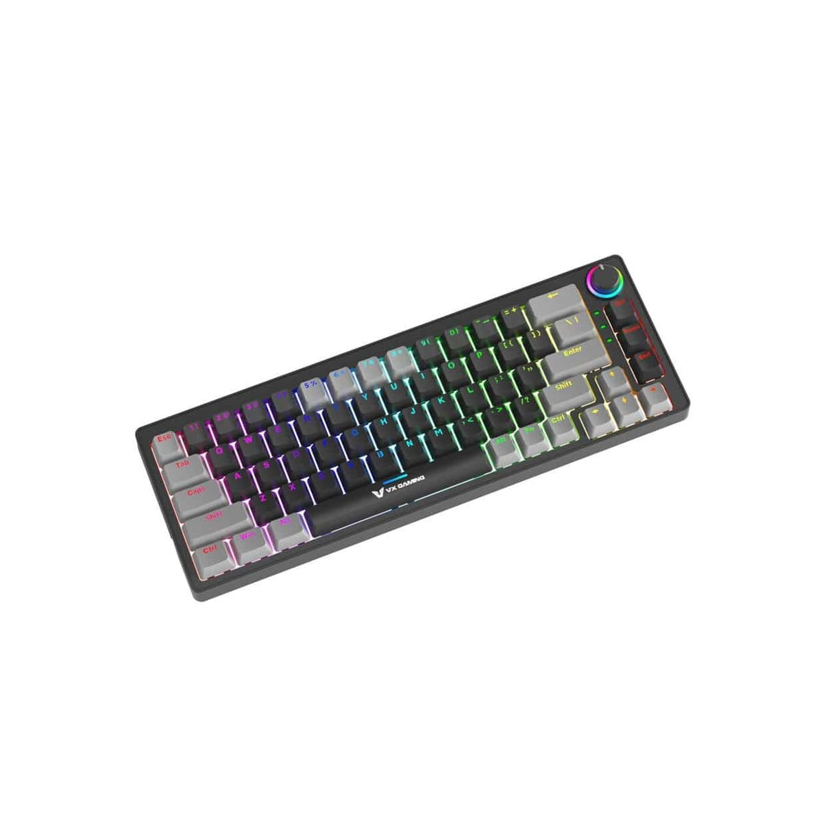 Volkano VX Gaming Sun-Wukong RGB Hot Swappable Keyboard VX-232-BKGY