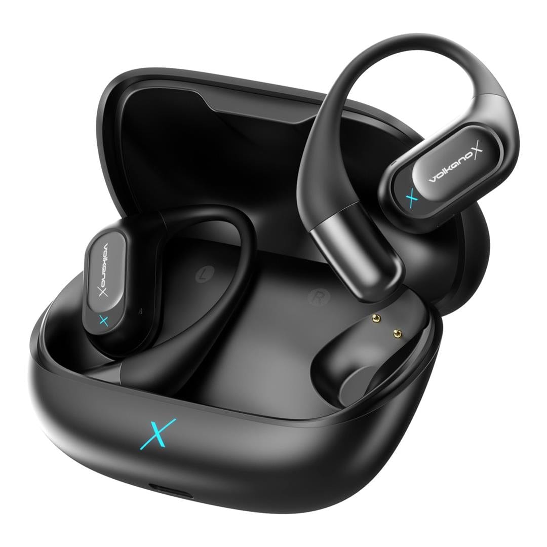 Volkano X O300 Air Conduction OWS Earphones - Black VXO-300-BK