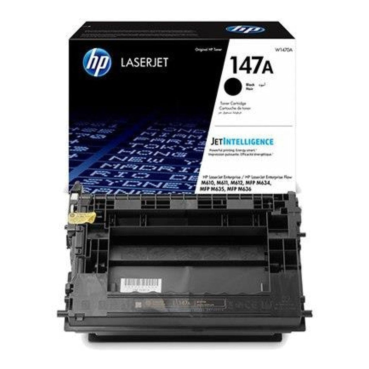 HP 147A Black Toner Cartridge 10,500 Pages Original W1470A Single-pack