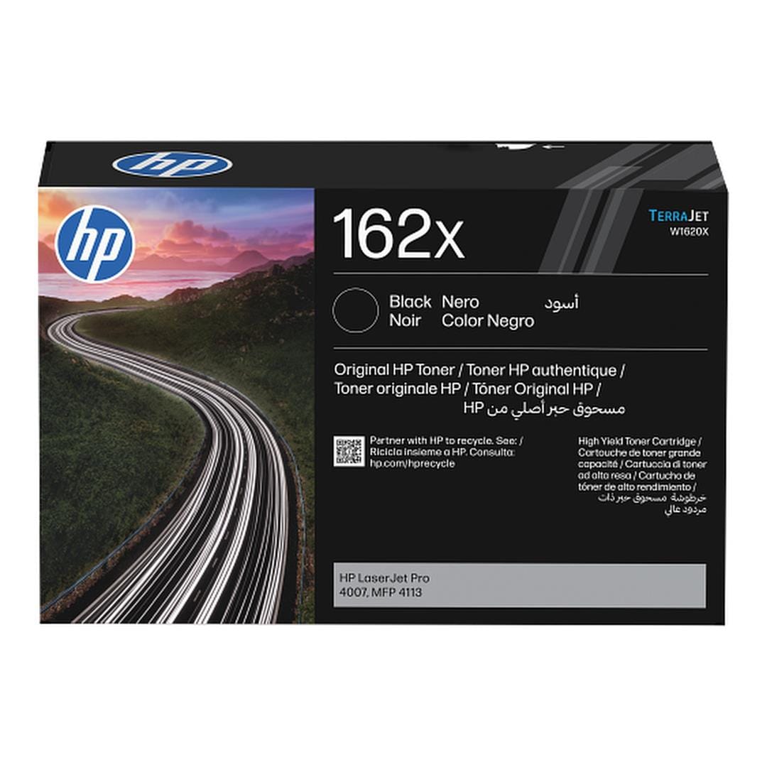 HP LaserJet 162X Black Toner Cartridge 10,000 Pages Original W1620X Single-pack