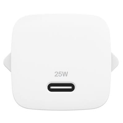 Belkin Boostcharge 25W USB-C Wall Charger with USB-C Cable White WCA012KQ1MWH-B6