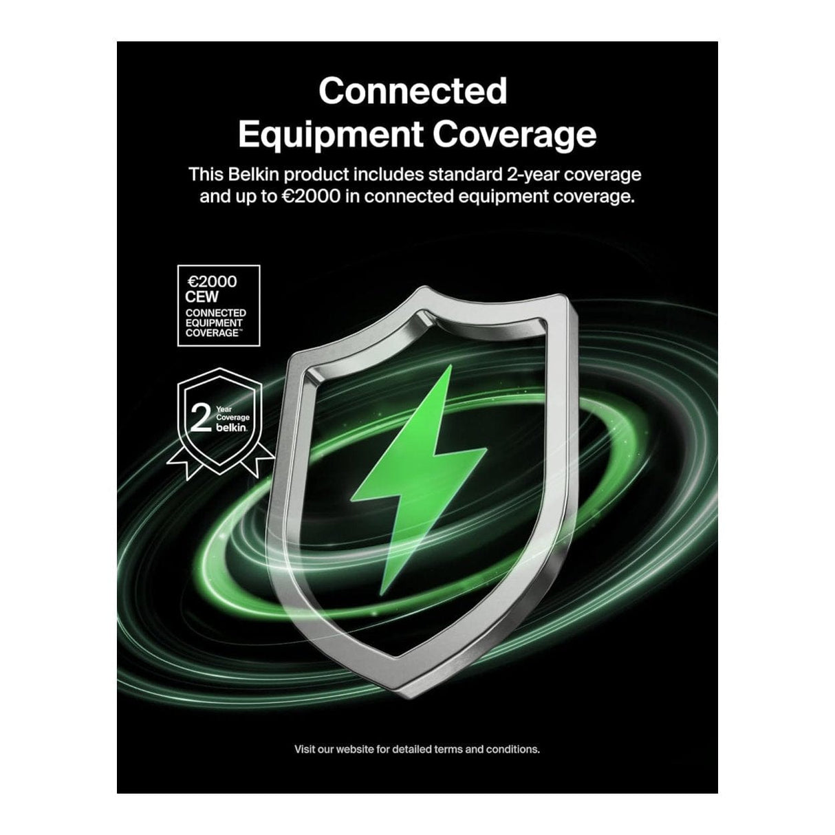 Belkin BoostCharge 3-port GaN Wall Charger White WCH018HQWH