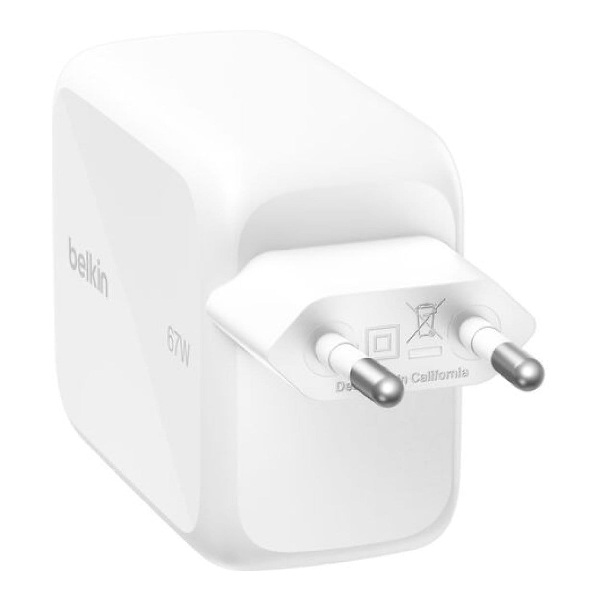 Belkin UltraCharge 67W GaN Type-C Wall Charger White WCH022KQWH