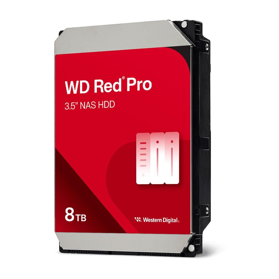 Western Digital Red Pro 3.5-inch 8TB Serial ATA Internal Hard drive WD8005FFBX