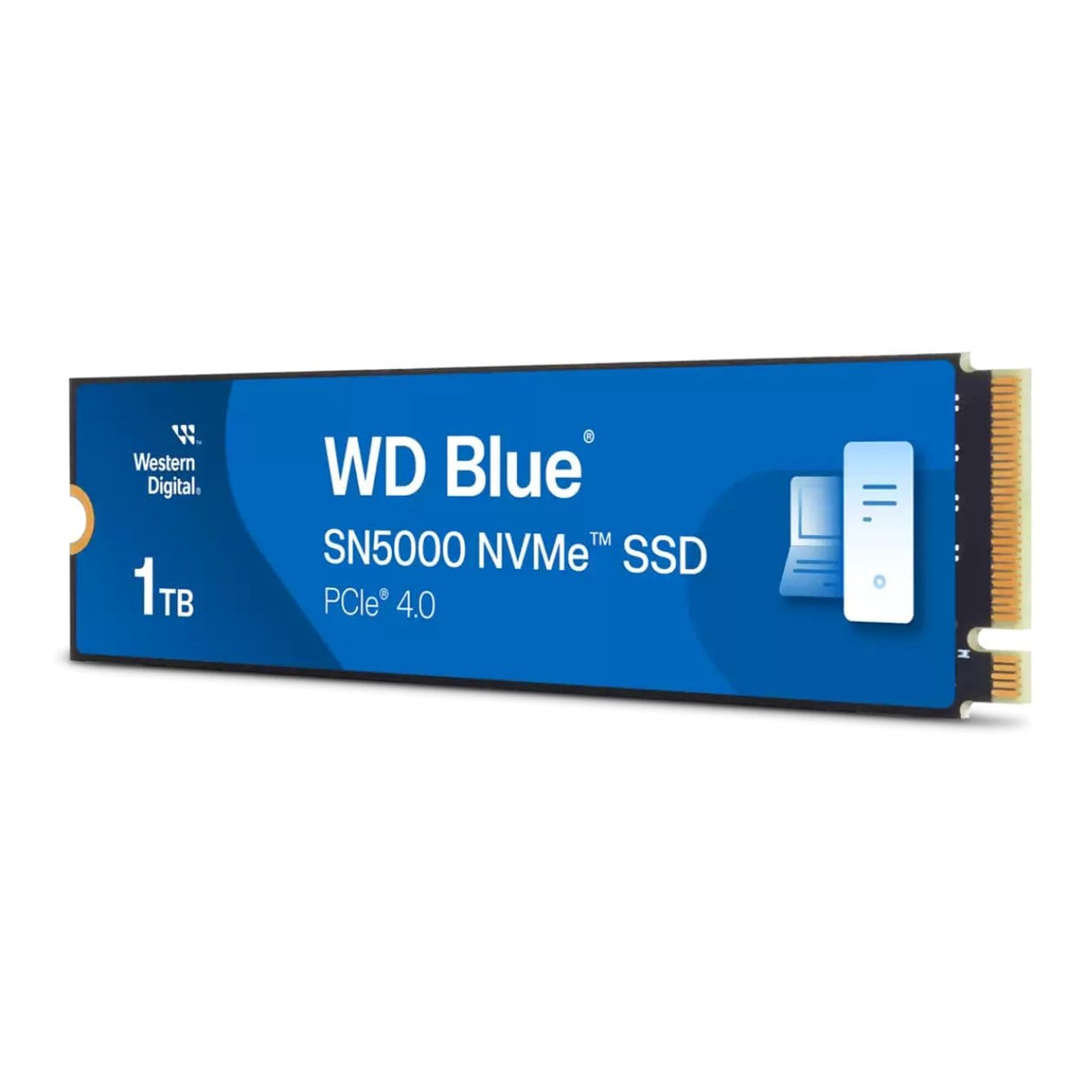 WD Blue SN5000 M.2 1TB PCIe 4.0 NVMe Internal SSD WDS100T4B0E