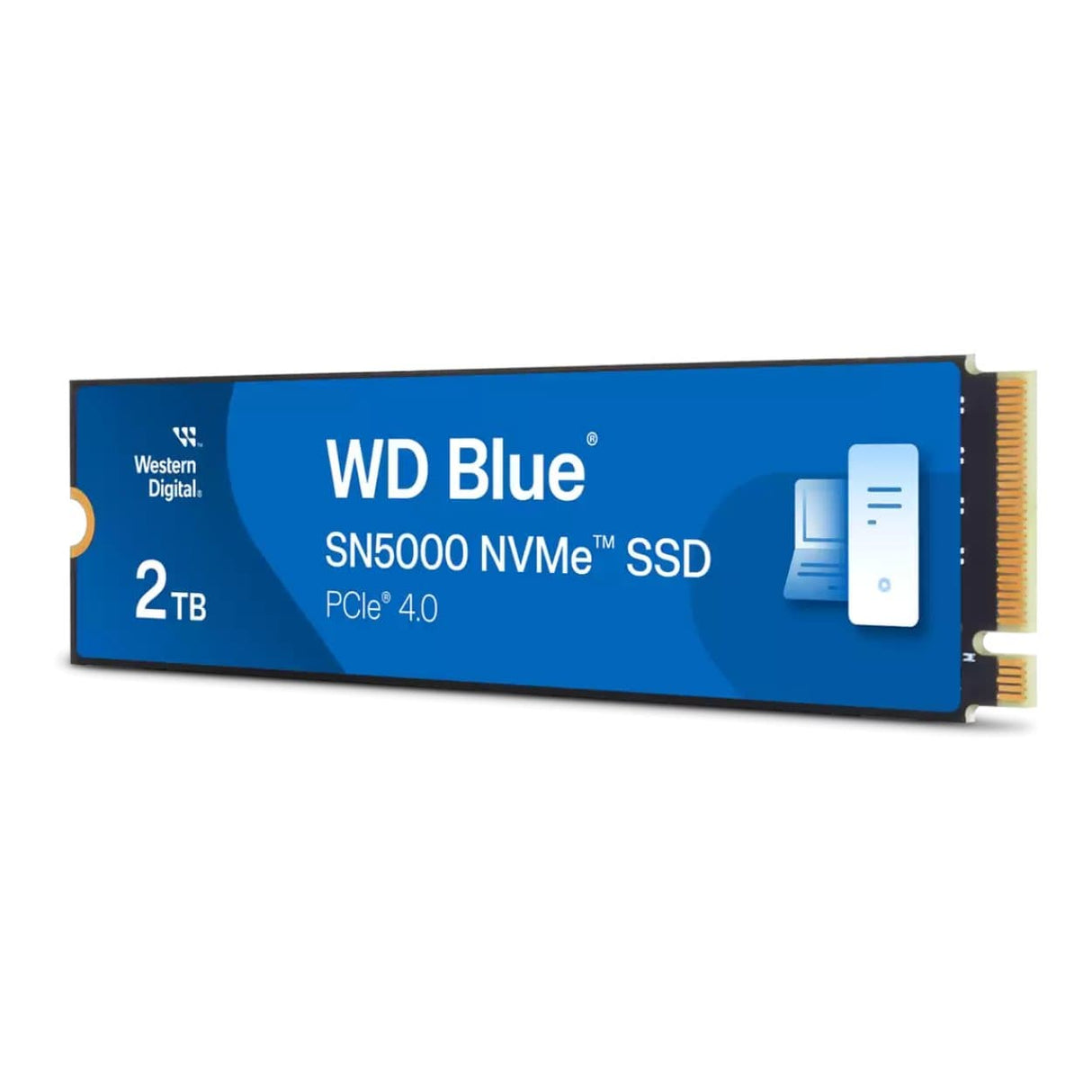 WD Blue SN5000 M.2 2TB PCIe 4.0 NVMe Internal SSD WDS200T4B0E