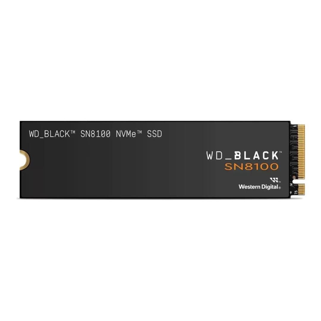 WD Black SN8100 4TB M.2 2280 PCIe 5.0 x4 NVMe Internal SSD WDS400T1X0M