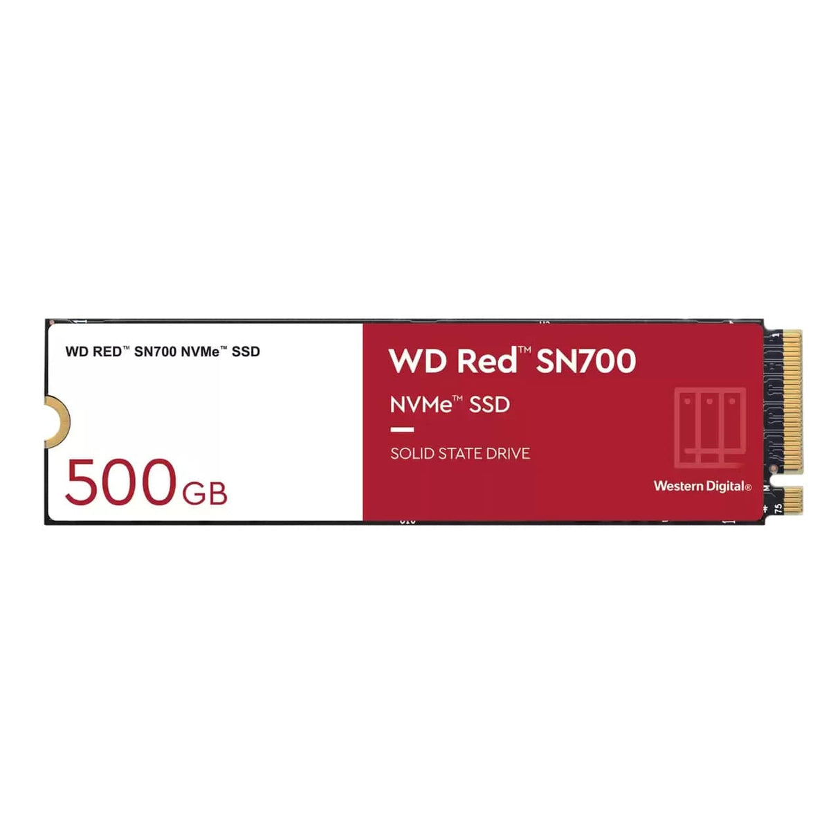 Western Digital WD Red SN700 500 GB M.2 PCI Express 3.0 SSD NVMe WDS500G1R0C