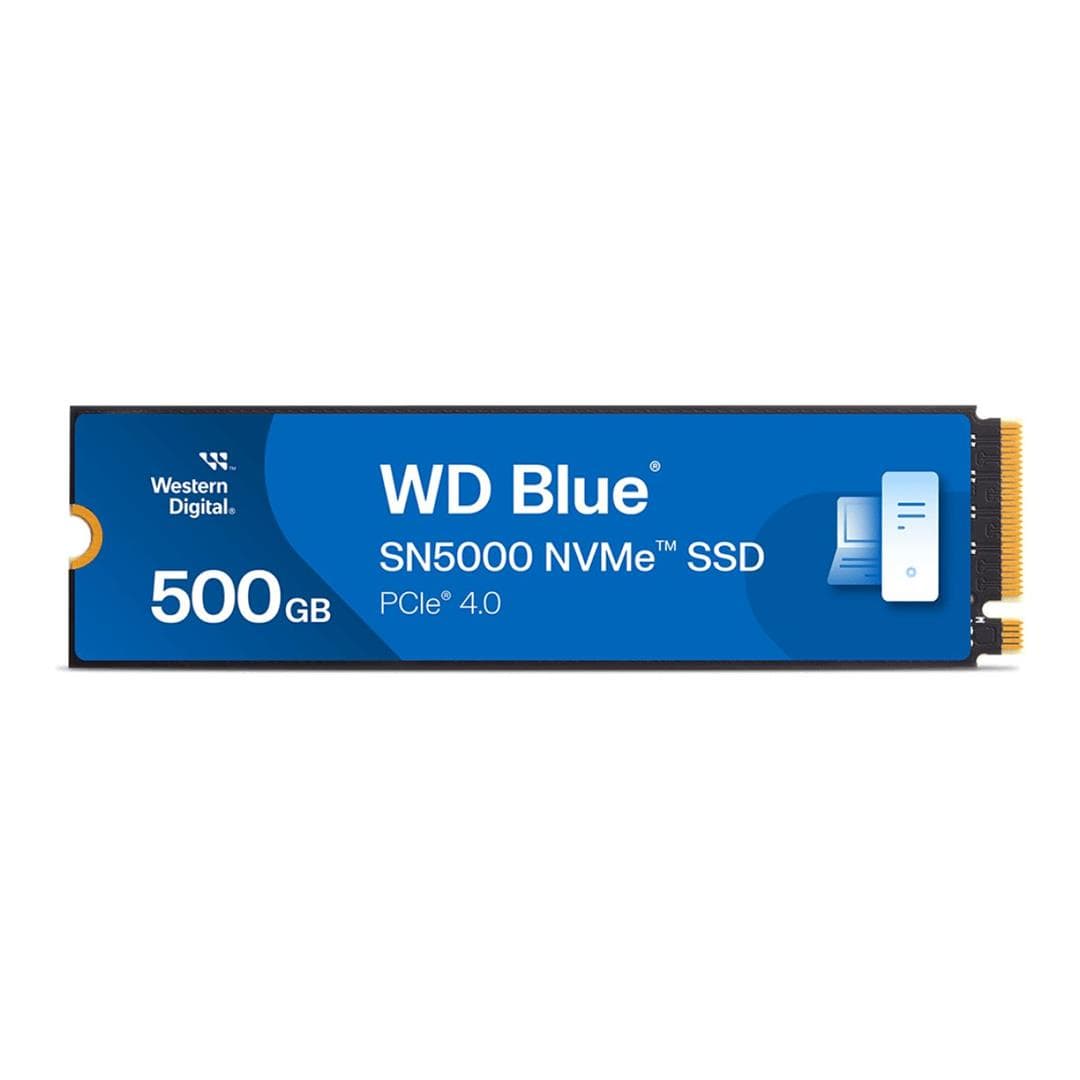 WD Blue SN5000 M.2 500GB PCIe 4.0 NVMe Internal SSD WDS500G4B0E