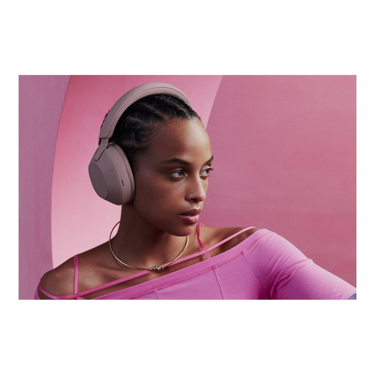 Sony WH1000XM5 Noise Cancelling Wireless Headphone - Smoky Pink WH1000XM5/PME