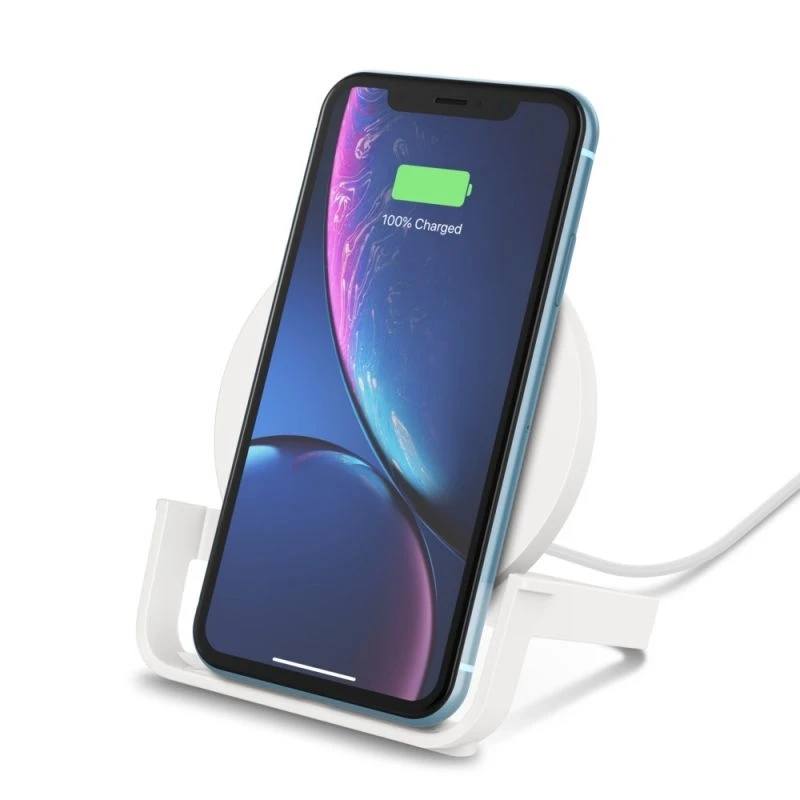 Belkin BoostCharge 10W Wireless Charging Stand White WIB001VFWH