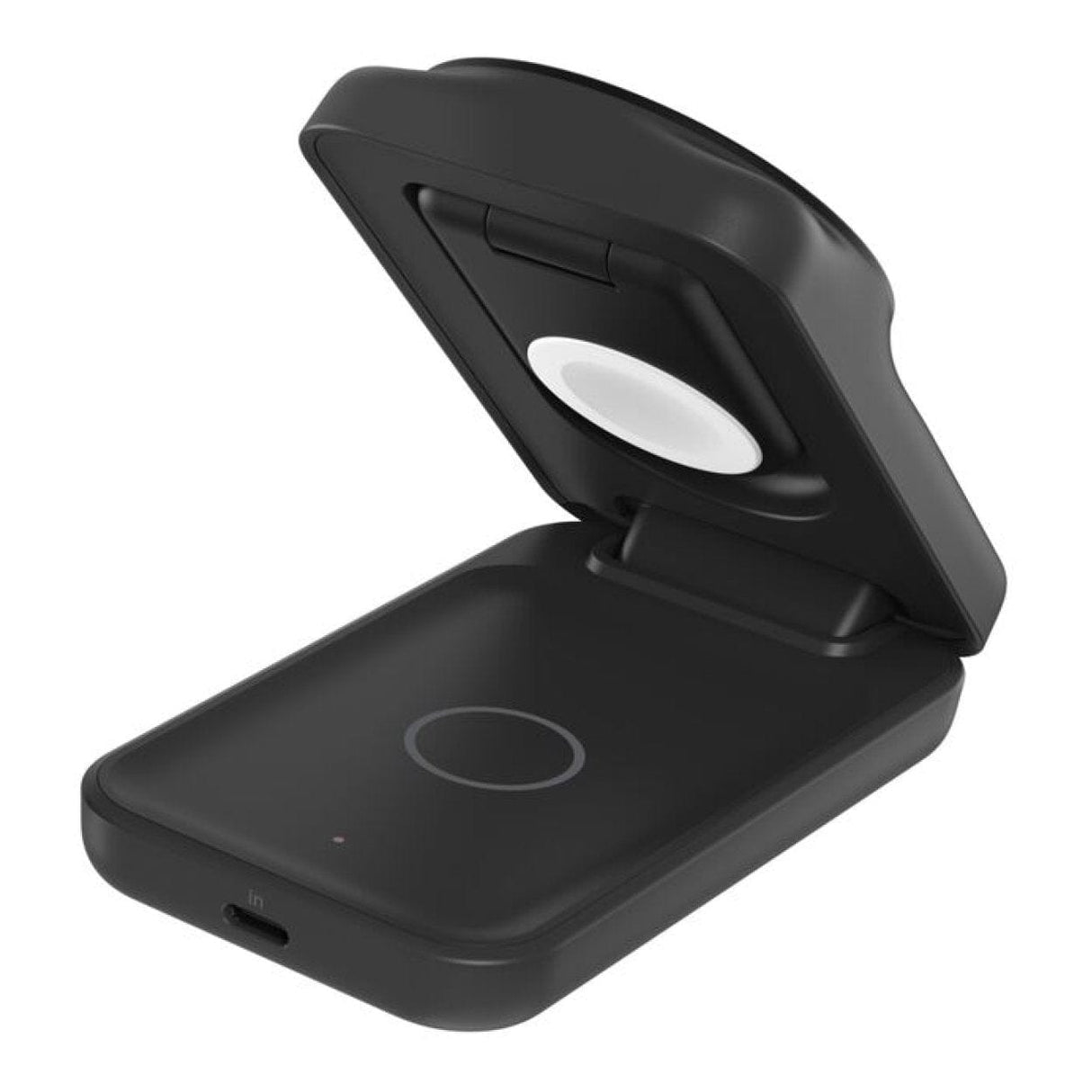 Belkin UltraCharge 25W 3-in-1 Qi2 Square Magnetic Charger Black WIZ036KQBK