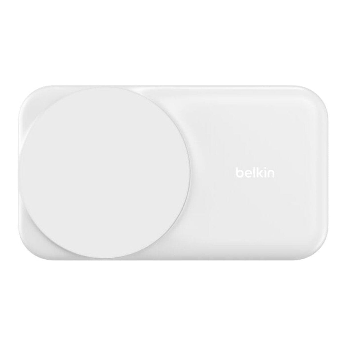 Belkin UltraCharge 25W 3-in-1 Qi2 Square Magnetic Charger White WIZ036KQWH