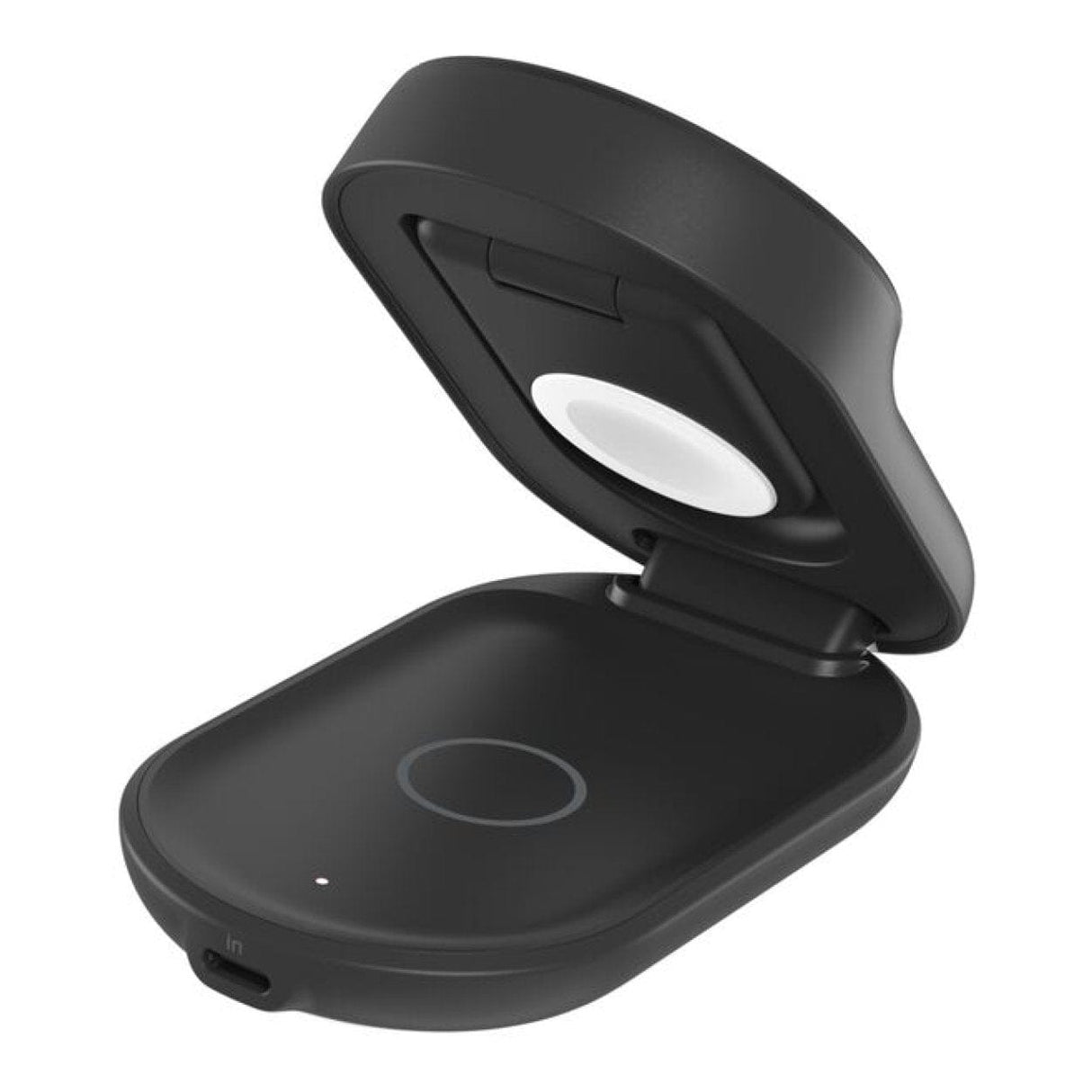 Belkin UltraCharge 25W 3-in-1 Qi2 Round Magnetic Charger Black WIZ037KQBK