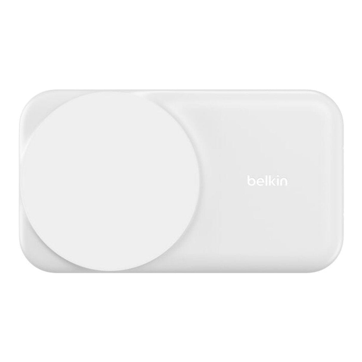 Belkin UltraCharge 25W 2-in-1 Qi2 Square Magnetic Charger White WIZ038KQWH