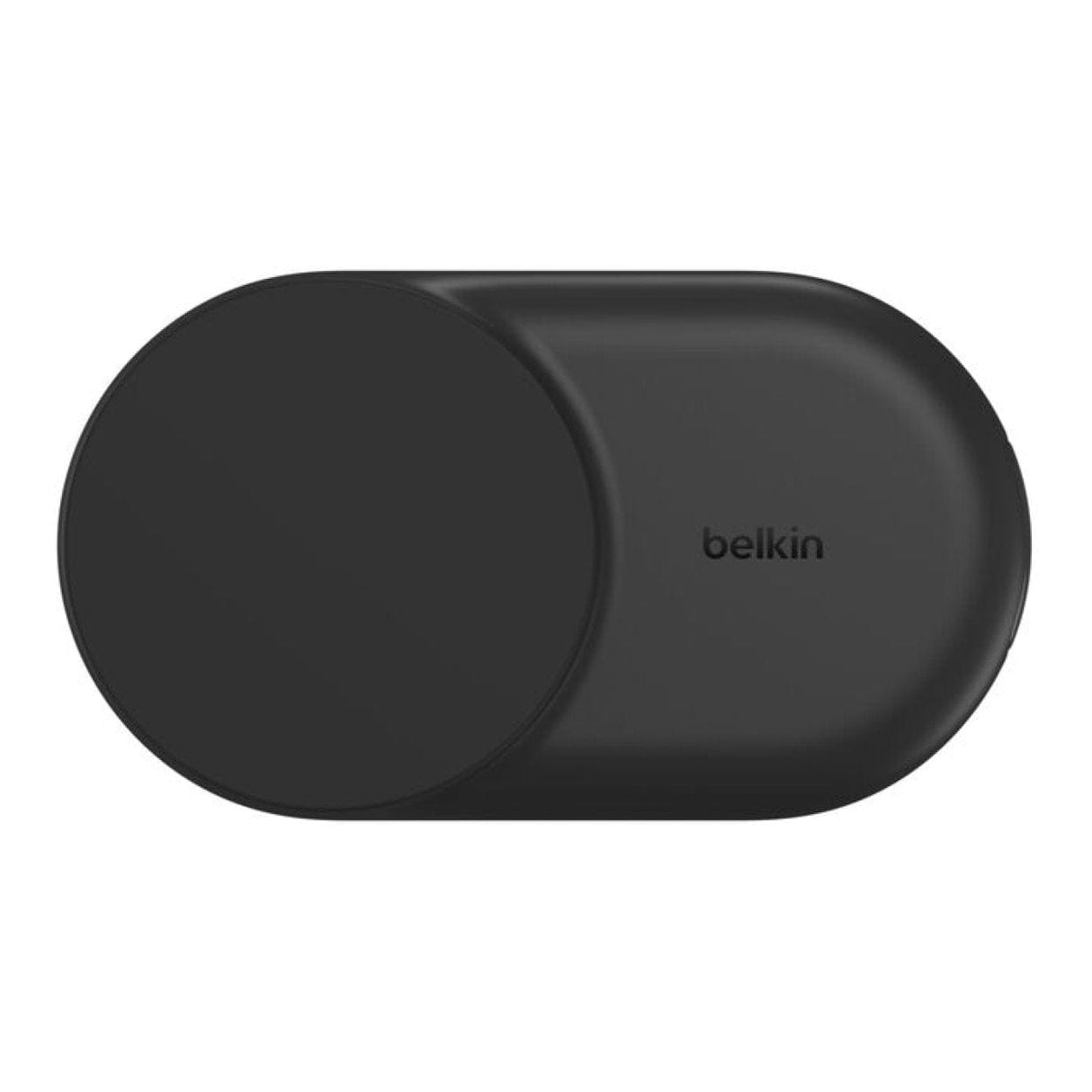 Belkin UltraCharge 25W 2-in-1 Qi2 Round Magnetic Charger Black WIZ039KQBK