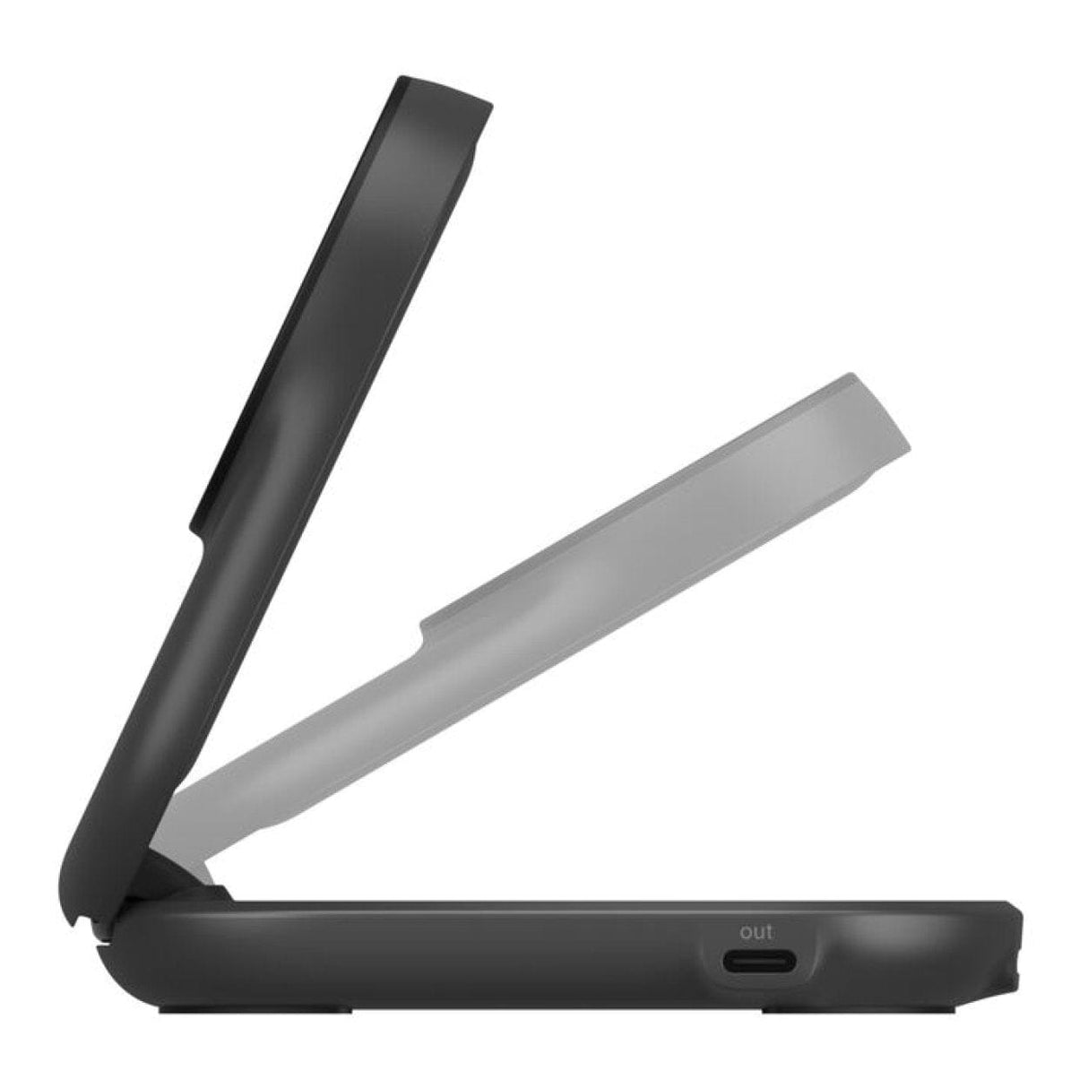 Belkin UltraCharge 25W 2-in-1 Qi2 Round Magnetic Charger Black WIZ039KQBK