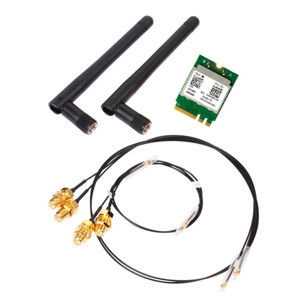 Shuttle Universal M.2 Adapter Card Combo Kit for Wi-Fi 5 and Bluetooth WLN-M
