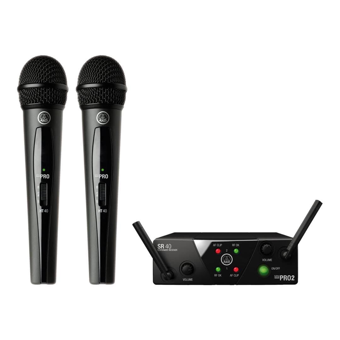 AKG WMS40 Wireless Mini Dual Vocal Set