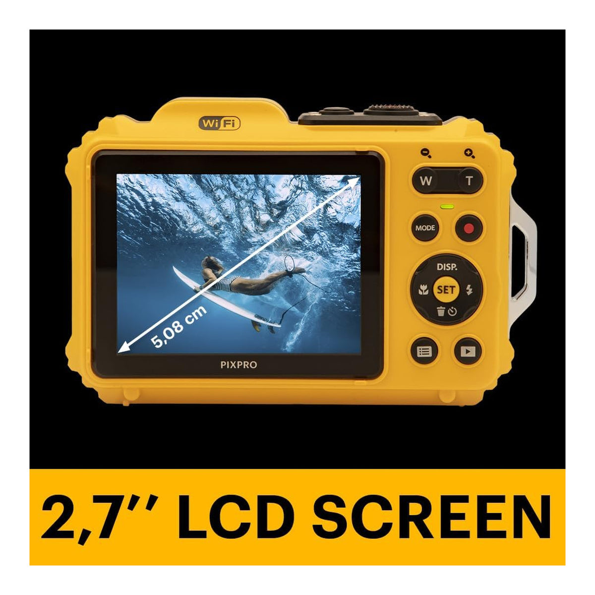 Kodak PIXPRO WPZ2YL 16MP Waterproof Digital Camera