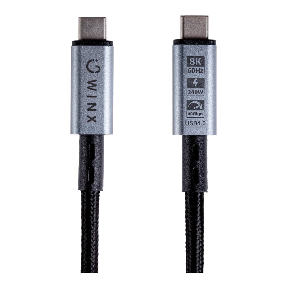 WINX 1m Link Pro 8K USB-C Charging Cable Black WX-CB107