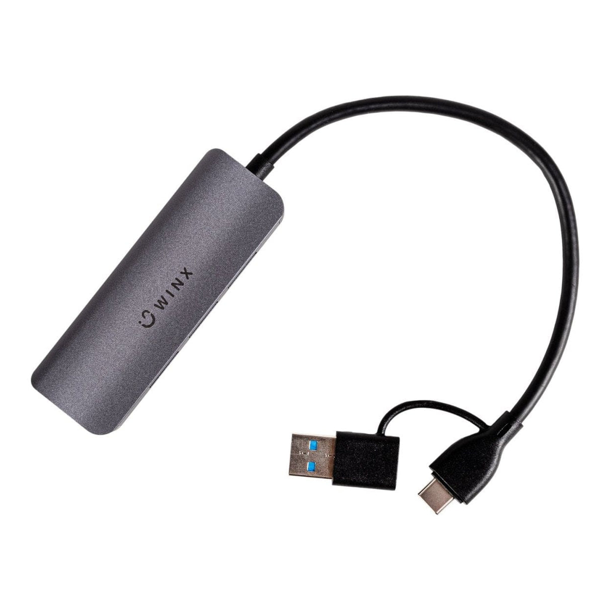 Winx CONNECT Simple 4-in-1 to Type-C USB Hub Silver WX-HB109