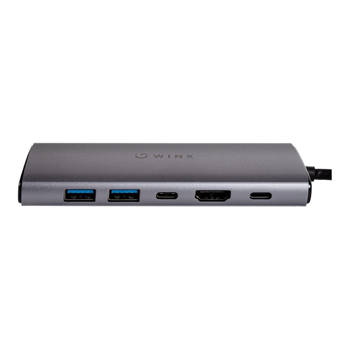 Winx CONNECT Pro 6-in-1 to Type-C Hub Silver WX-HB111