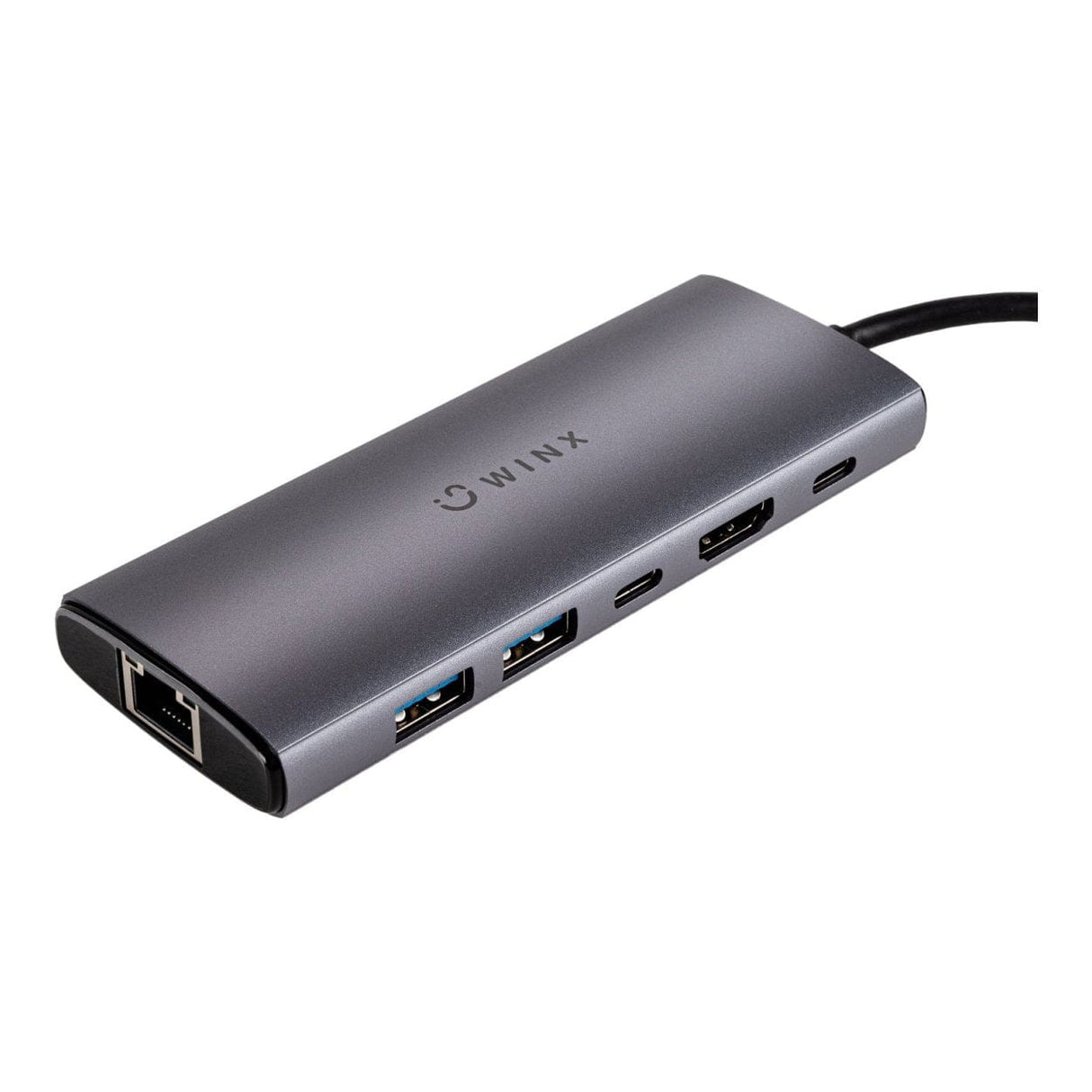 Winx CONNECT Pro 6-in-1 to Type-C Hub Silver WX-HB111