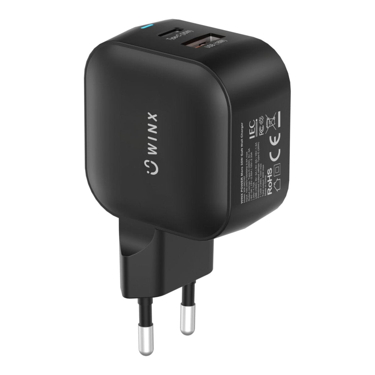 WINX 35W Power More GaN Wall Charger Black WX-WC107