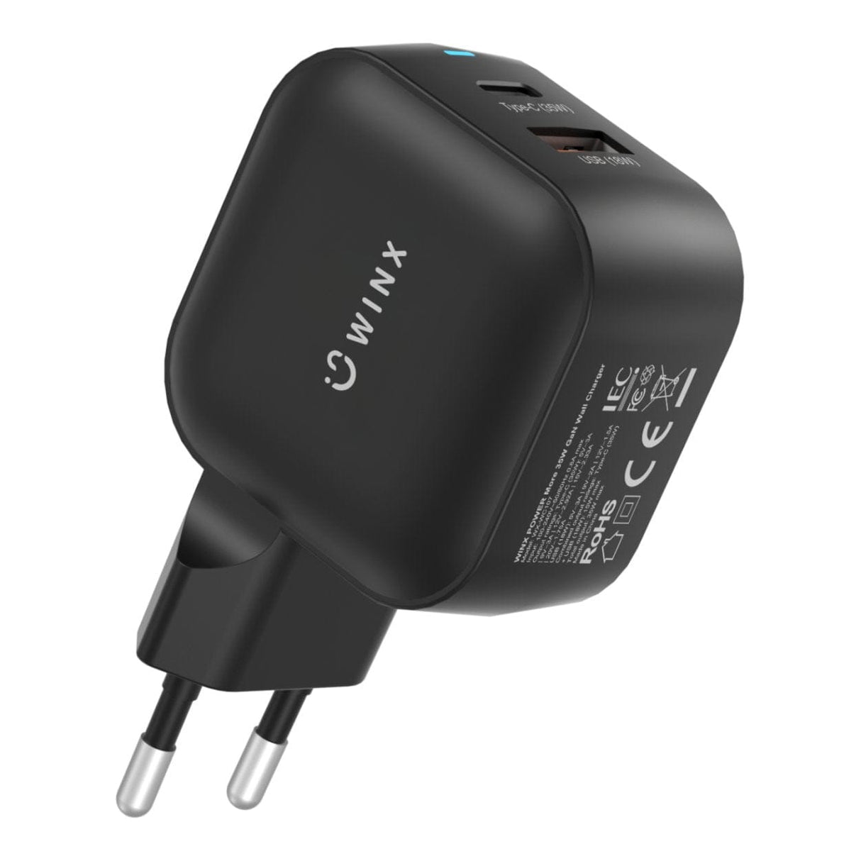 WINX 35W Power More GaN Wall Charger Black WX-WC107
